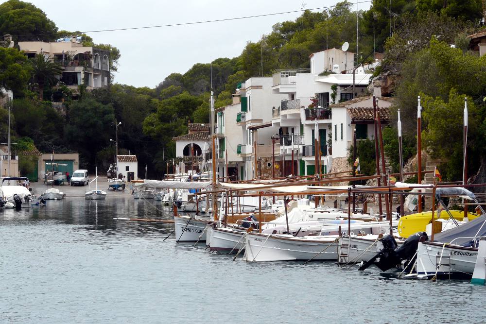 Fischerboote in Cala Figuera